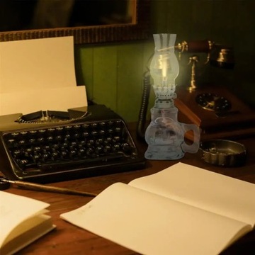 МАСЛЯНАЯ ЛАМПА, интерьер в винтажном стиле ретро, ​​добротно выполнен.