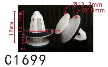 10X КРЫШКА БАГАЖНИКА, ОТДЕЛКА ПОТОЛКА, MERCEDES SMART A0069884378