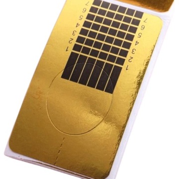 Шаблон МАЛЕНЬКИЙ, формы для наращивания ногтей, 100 шт.