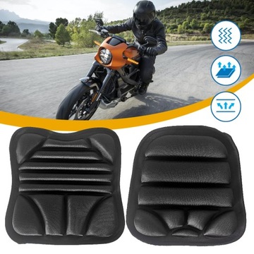 2 SZT. PODUSZKA NA SIEDZISKO MOTOCYKLOWE, MOTOCYKLOWA PODUSZKA, ODDYCHAJĄCA