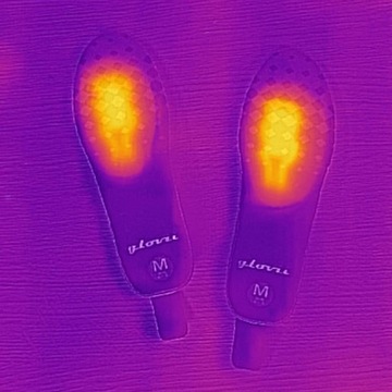 Стельки для обуви с подогревом и дистанционным управлением, GW2 41-46