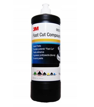 Pasta Polerska 3M 09374 BIAŁY KOREK 1L