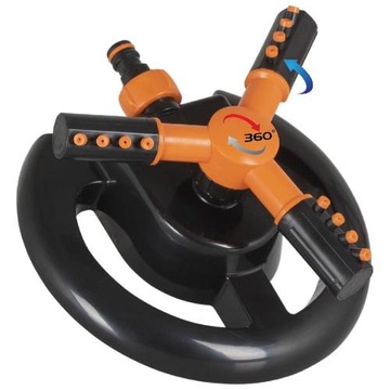 ВРАЩАЮЩИЙСЯ ДОЖДЕВАТЕЛЬ ДЛЯ САДОВ ТРАВЫ 3-РУЧНОЙ РЕГУЛИРУЕМЫЙ ВРАЩАЮЩИЙСЯ ДОЖДЬ ДЛЯ ТРАВЫ