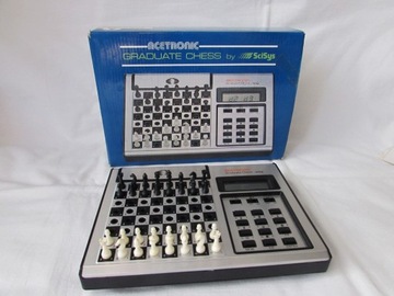 SciSys Acetronic Graduate Chess komputer szachowy szachy 1981 r. BOX