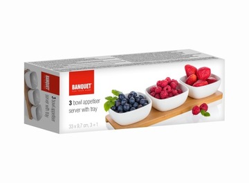 САЛАТНИКИ ДЛЯ ДИПОВ И СОУСОВ 33х9,7х4,7смBanq