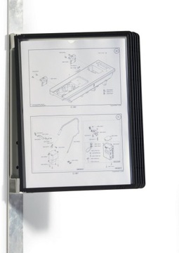 НАСТЕННАЯ ПРЕЗЕНТАЦИОННАЯ СИСТЕМА, ДЕРЖАТЕЛЬ 5 ПАНЕЛЬ x 4