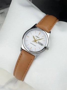 ЧАСЫ CASIO ЖЕНСКИЕ LTP-V006L-7B2 (zd576d) + КОРОБКА + ГРАВИРОВКА