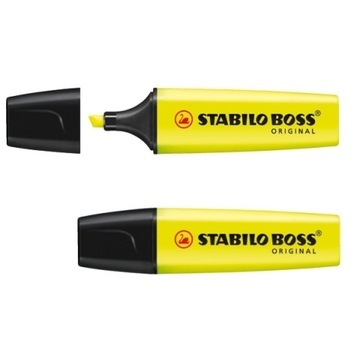 Zakreślacz Stabilo BOSS Universal marker żółty 24