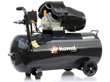 10 Бар КОМПРЕССОР ZBV 100L масляный поршневой компрессор воздушный насос KOWAL