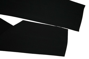 BRAX 44% wełna eleganckie czarne spodnie J.Nowe 42