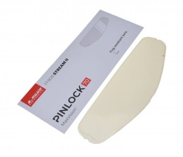 AK800400034 SZYBA PINLOCK CLEAR LS2 KASKU FF808 STREAM II