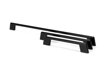Uchwyt meblowy UU55 L31 128 mm czarny mat