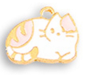 КУЛОН КОШКА ДЛЯ БРАСЛЕТА ОЖЕРЕЛЬЕ W770