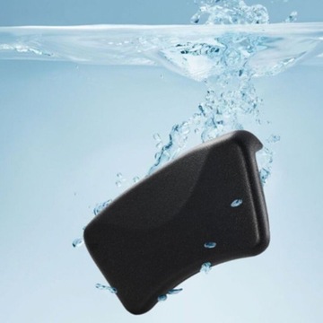 Подушка на подголовник для ванны с 2 сильными присосками ванна черная