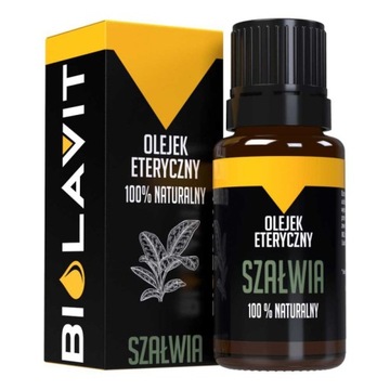Olejek eteryczny szałwiowy 10ml Biolavit