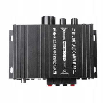 УСИЛИТЕЛЬ ДЛЯ BLUETOOTH 5.0 РАДИО MP3 FM ДИНАМИКИ