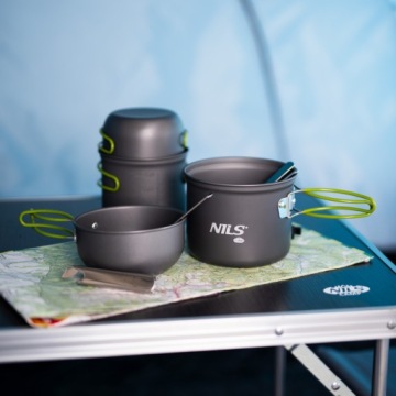 НАБОР ПОСУДА ТУРИСТИЧЕСКАЯ КОНСУЛЬТАЦИЯ MENAGE NILS 1800мл