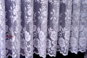 ŁADNA FIRANA ŻAKARD kryształek wys 180cm/cena 0,5m