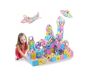 Bloki magnetyczne 3d dla dzieci, zabawki