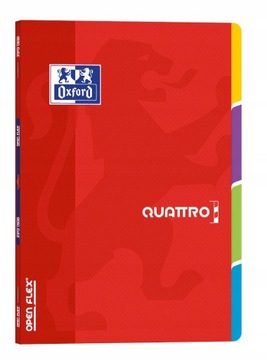ZESZYT OXFORD A4 60 KARTEK KRATKA OPENFLEX QUATTRO