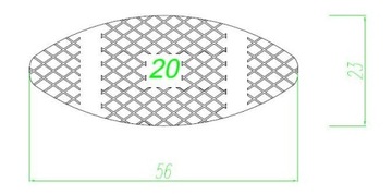 Массив - Деревянные рейки - бук - иностранное перо № 20 - 100 шт.