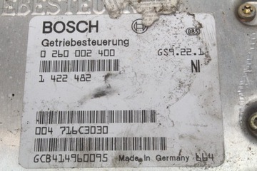 0260002400 JEDNOTKA PŘEVODOVKY ŘAZENÍ 840 CI 210 1998 BMW 8 (E31)