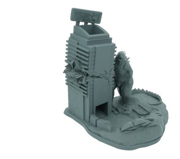 Башня для игральных костей Злой Годзилла - Башня для игральных костей Темно-серый