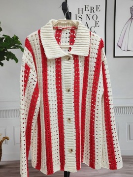 2023 Men's Knitted Cardigan Sweater Coat Versatile