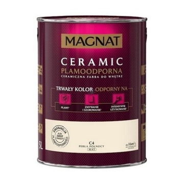 MAGNAT Ceramic 5L C4 Perła Północy ceramik ceramiczna farba do wnętrz