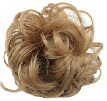 GUMKA DO WŁOSÓW MESSY BUN KOK PREMIUM CIEMNY BLOND