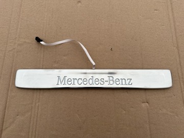 MERCEDES C KLASA W206 NAKŁADKA NA PRÓG PODŚWIETLANA LED A2066801801