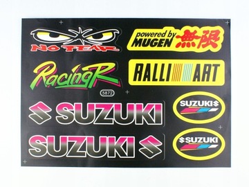 NAKLEJKI TUNING 44,5X31,5 XY-3012 SUZUKI