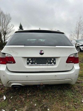 BMW E61 2.0D VÍKO KUFRU KUFRU ZADNÍ ALPINWEISS