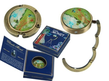 Wieszak na torebkę - C. Monet, Pole maków (CARMANI