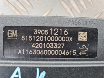 MODUL PARKOVÁNÍ PDC OPEL ASTRA K 39051216