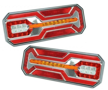 PRZYCZEPKI PRZYCZEPY LAWETY LAMPA TYLNA 12/24V LED