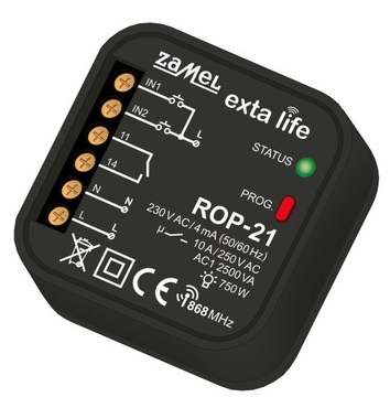 Exta Life radiowy odbiornik 1-kan. ROP-21 Zamel