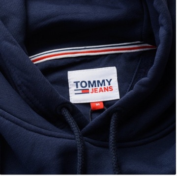 Tommy Jeans granatowa bluza męska kangurka DM0DM09593-C87 XL