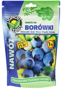 Nawóz do Borówek granulowany 1 kg