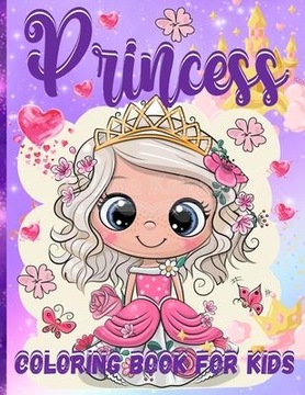 Princess Coloring Book For Girls: Pretty