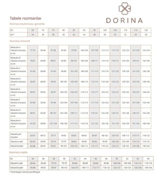 DORINA ROMY PIŻAMA Koszulka nocna + Spodenki KOMPLET XL/42