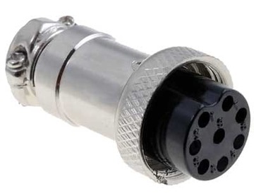 GMIC328-GK Gniazdo mikrofonowe na kabel (złącze żeńskie) 8pin