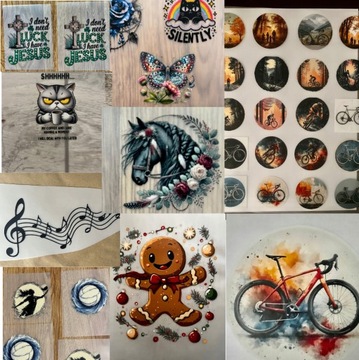 NAPRASOWANKA LOGO FIRMOWE KOSZULKI NA ODZIEŻ NAPIS LOGO DO 15 cm