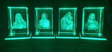 3D кристалл идея подарка сувенир на годовщину причастия Иисуса Марии