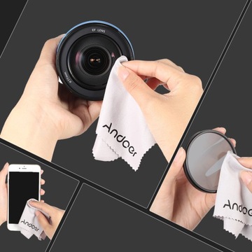 Andoer 49mm Lens Filter Kit UV+CPL+FLD+ND(ND2 ND4