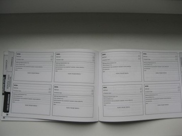 Alfa Romeo książka serwisowa gwarancyjna ALFA Romeo PL 04.2011 +naklejka