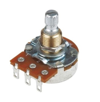 Potencjometr Bourns 500k/A logarytmiczny 6mm, gitarowy