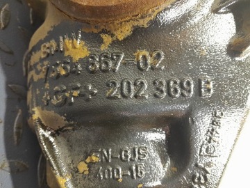 BMW X3 F25 2.0 D 184 KM NÁPRAVA ZADNÍ DIFER 3.08 7592005