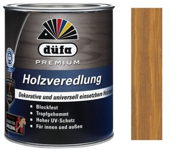 DUFA NIEMIECKA LAKIEROBEJCA HOLZVEREDLUNG 0,75L ORZECH