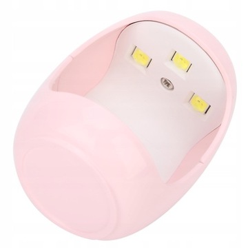 Lampa do Paznokci żeli hybryd UV LED Różowy